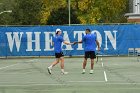 Men's Tennis vs Stonehill  Wheaton College Men's Tennis vs Stonehill College. - Photo by: KEITH NORDSTROM : Wheaton, Tennis